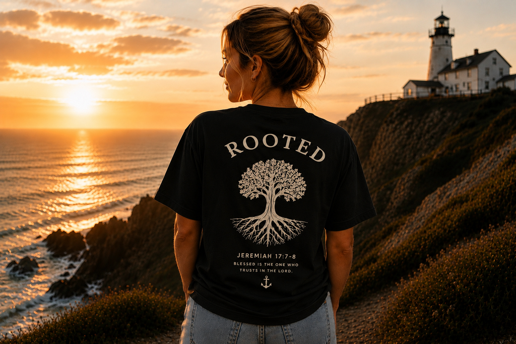 The Rooted Tee | Black