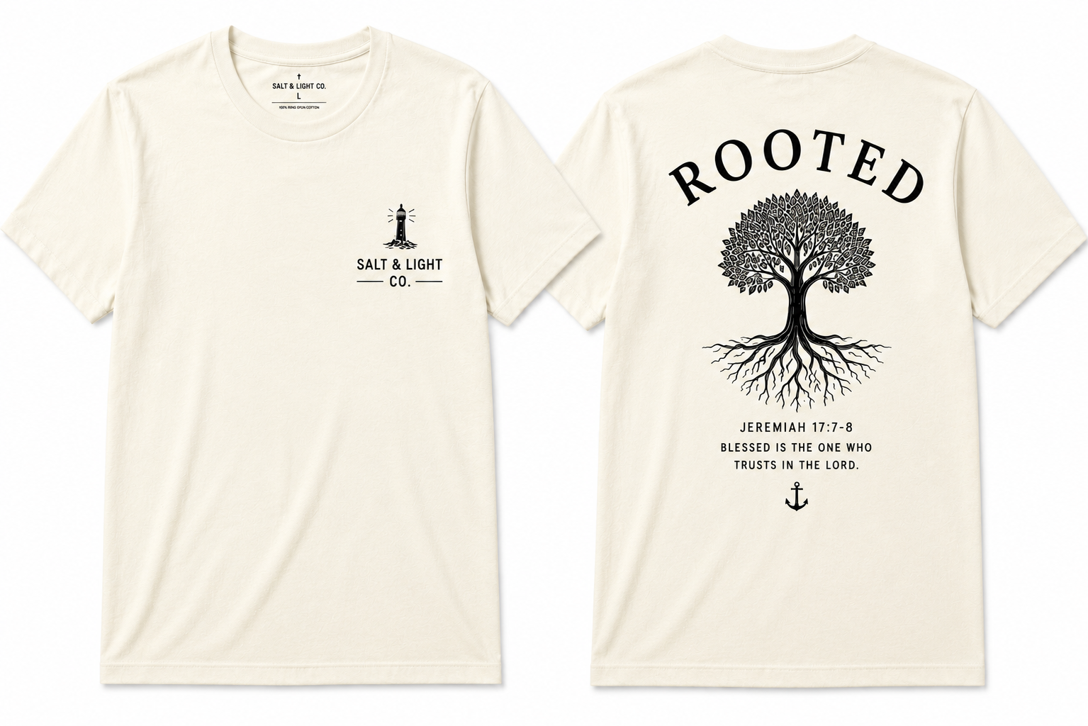 The Rooted Tee | Ivory