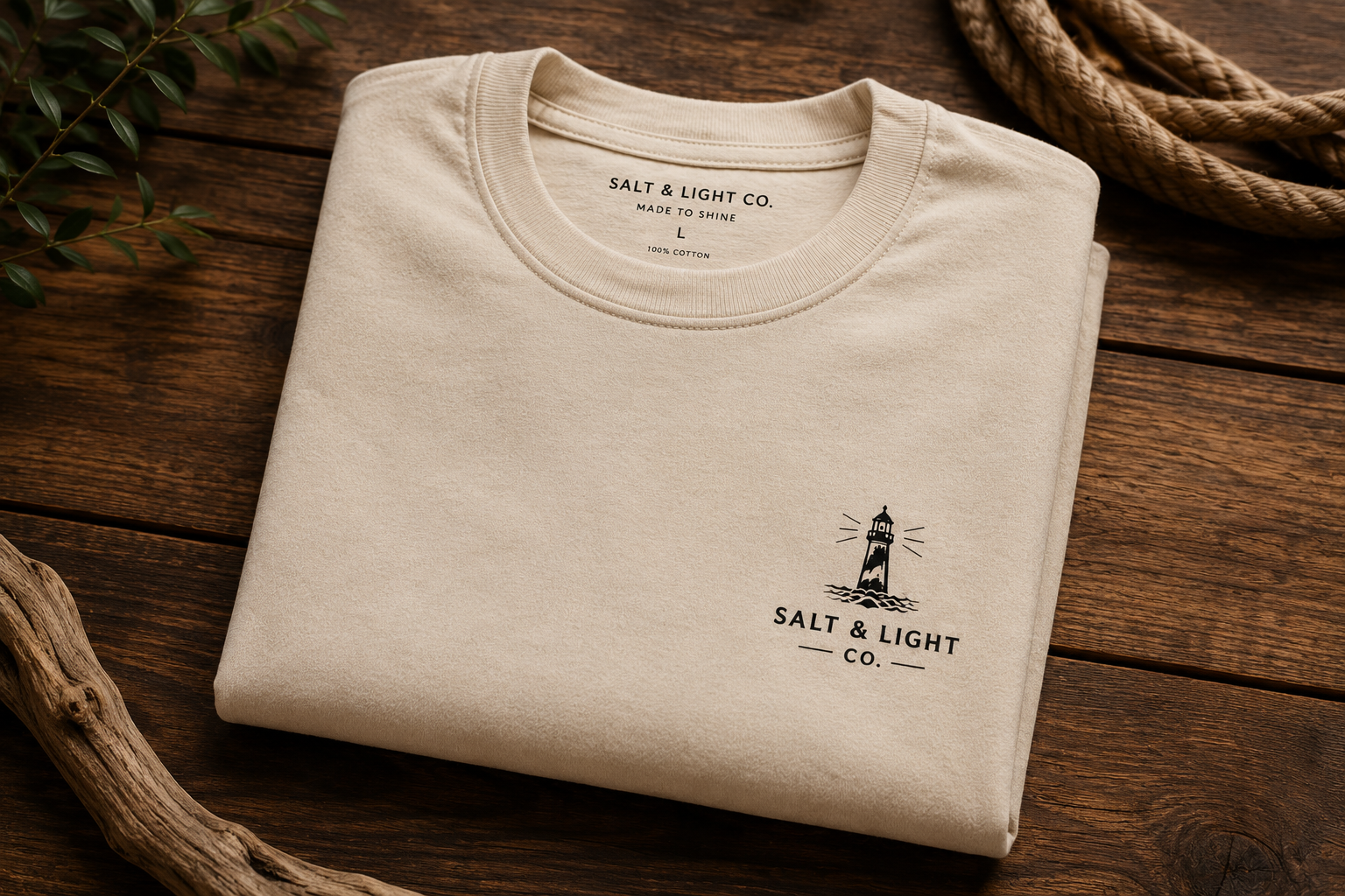 The Rooted Tee | Ivory